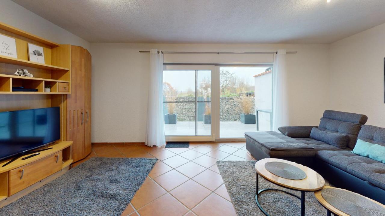 Ferienhaus Hoffmann Am Rheinbogen Altlussheim Esterno foto